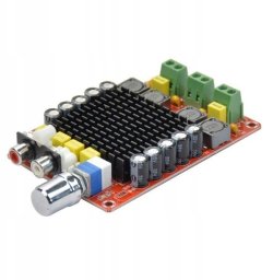 Dedra TDA7498 D klasės garso stiprintuvas - 2x100W