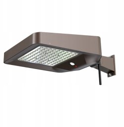 Alogy Niezależna lampa uliczna LED zasilana energią słoneczną ze sterowaniem APP, czujnikiem PIR i wysokim strumieniem świetlnym
