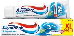 Aquafresh  AQUAFRESH Triple Protection Pasta do zębów Fresh & Minty 100 ml (XL)