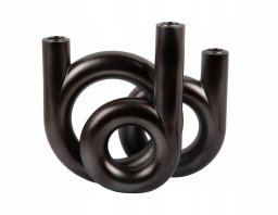 Home Styling Collection Świecznik RINGS na 3 świece