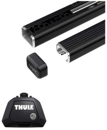 Thule Squarebar Evo Zestaw uchwytów do relingu 150cm