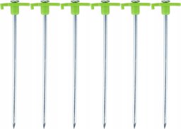 CAMP ACTIVE ŚLEDZIE DO NAMIOTU 19CM KPL. 6SZT METAL PLASTIK CAMP ACTIVE