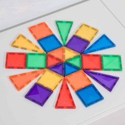 Geomag CONNETIX Rainbow Mini Pack 24 el klocki magnetyczne 3+