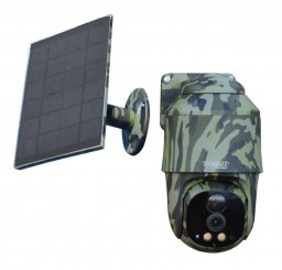 Kamera IP Technaxx Technaxx 4G PT Dome TX-290 with solar panel, IP security camera, Outdoor, Wired, Wall, Black, Green, Dome