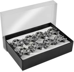 Boland Traciks Boland 00643, Fancy dress ring, Adult, Any gender, Iron, Silver, 85 g