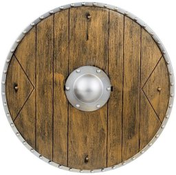 Boland Traciks Boland 8712026440440, Fancy dress shield, Adult, Any gender, Polypropylene (PP), Brown, 400 mm