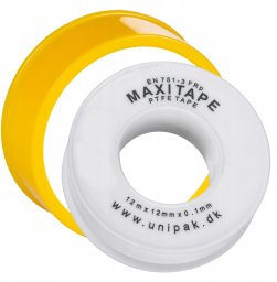 Unipak Gevindtape f/gas 12mm - Multitape Ptfe D6-2963