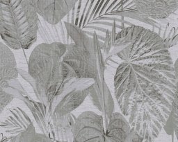 Vipro Group WALLPAPER 393555 GREY LEAVES (12)