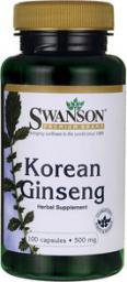 Swanson Ginseng (Żeń-Szeń) 500mg 100 kaps.