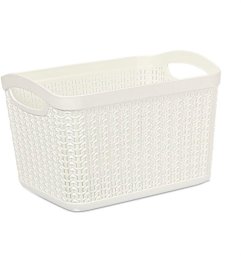 BASKET 3.3L KNIT M-093 WHITE