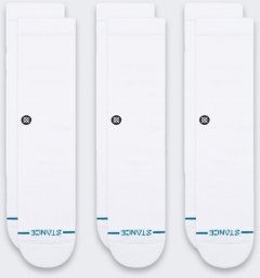 Skarpety Stance Icon Crew 3 pary White