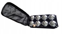 Kule Boule Bule Petanque do Gry Metalowe Solidne KUBISPORT 72 mm 8 szt.