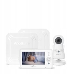 Niania Angelcare AC25-SP 3 w 1 monitoring dziecka wideo audio ruch z 2 matami