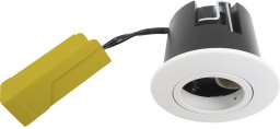 NAGA NORDTRONIC Quick Install G2, GU10, rund, mat hvid, inden- og udendørs brug