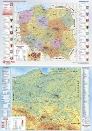 Panta Plast Podkład dwustronny z mapą Polski - 196091