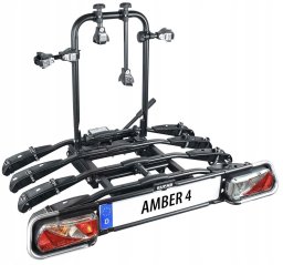 Eufab Bagażnik Rowerowy na 4 Rowery max 60kg