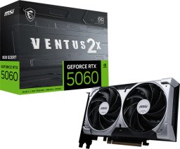 Karta graficzna MSI GeForce RTX 5060 Ventus 2X OC 8GB GDDR7 DLSS4