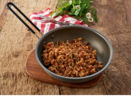 Wołowina z ryżem a'la Strogonoff 160g [Beef Stroganoff with Rice]