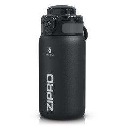 Zipro Butelka termiczna 500 ml Stainless Steel Czarna