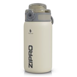 Zipro Butelka termiczna 500 ml Stainless Steel Beżowa