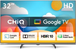 Telewizor CHiQ L32M9PD LED 32'' HD Ready Google TV