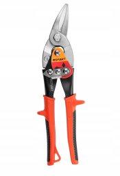nożyce do blachy soft grip, 240 mm, crmo, lewe