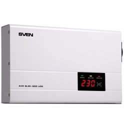 Automatyczny regulator napięcia SVEN AVR SLIM-500 LCD