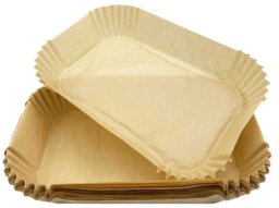 Alpenburg WKŁAD PAPIEROWY DO FRYTOWNICY PROSTOKĄTNY 22x14cm 50szt. ALPENBURG