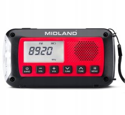 Radio A-LAN Radio alarmowe Midland ER100 z akumulatorem 2600mAh