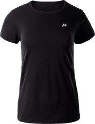 hitec Damska Koszulka Z Krótkim Rękawem Lady Mando sleet/black rozmiar L
