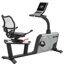 Rower stacjonarny Krups Rower poziomy Cybo R3000 TFT 10.1 EMS Zwift Kinomap Bluetooth 150kg