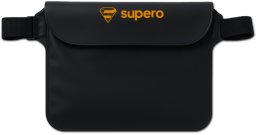 SUPERO Etui wodoszczelne na telefon, szaszetka na pas do 10", czarne