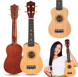 SUPRIMO UK21 NW ukulele sopranowe 21"" naturalne dr