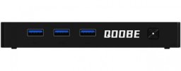 Komputer Giada Mini PC Qoobe SUC N150/12GB/SSD 512GB/Win 11 Pro czarny