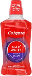 Colgate COLGATE Plax Max White Płyn do płukania jamy ustnej Purple Reveal 500 ml