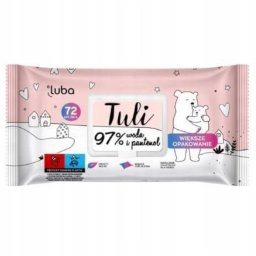 Luba Chusteczki nawilżane Tuli 1x72 szt.