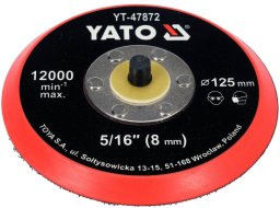 YATO DYSK / TALERZ POLERSKI Z RZEPEM 125mm 5/16"