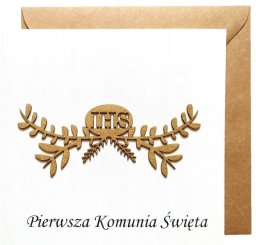 Naem Kartka Pierwsza Komunia Święta