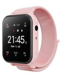 Smartwatch Małpiszon CANYON Smartwatch dla dzieci Alfie KW-37 MP3 Nauka i Zabawa Różowy