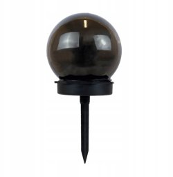 VOLTENO LAMPKA SOLARNA PLASTIK KULA 10cm STELLATO