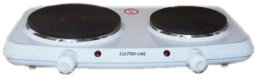 Kuchenka Electro-Line ELECTRO-LINE kuchenka 102W biała 2 pal.