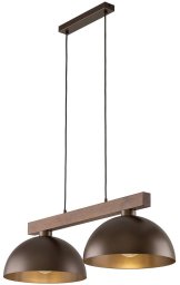 Lampa wisząca TKKRYWULT Lampa wisząca OSLO BROWN 4507 TK Lighting