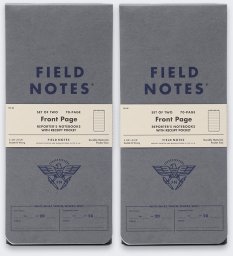 Make Notes Notes Dziennikarski Field Notes Front Page Linia