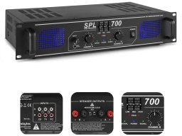 Skytec Wzmacniacz 2x 350W SPL700 Skytec one size