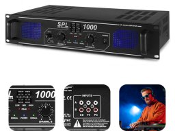 Skytec Wzmacniacz 2x500W SPL1000 Skytec one size