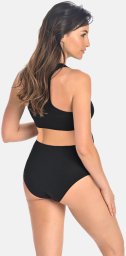 Majtki ciążowe bawełniane figi maxi Iris czarne Czarny 4XL