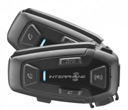 Interphone Intercom motocyklowy INTERPHONE U-COM 8R komplet na 2 kaski