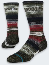 Stance Skarpety Stance Mid Wool Crew 1 para BlackRed