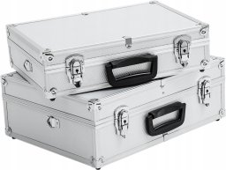WIST24 Walizki aluminiowe 2 sztuki