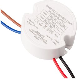 Ecolight Zasilacz do puszk fi60 0,83A 10W 12V IP67 50x50x22